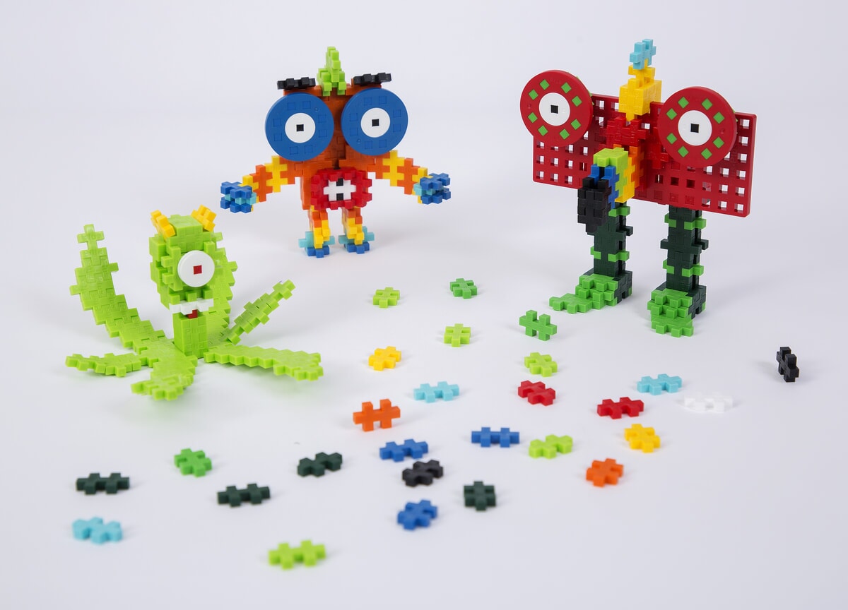 || Plus Plus || Learn to Build - Monsters