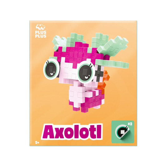 || Plus Plus || Pet Packet - Axolotl roze