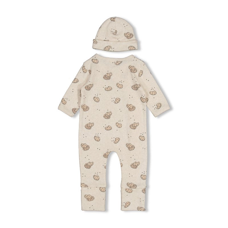 || Feetje || Basis boxpak en mutsje met koekjes - Unisex