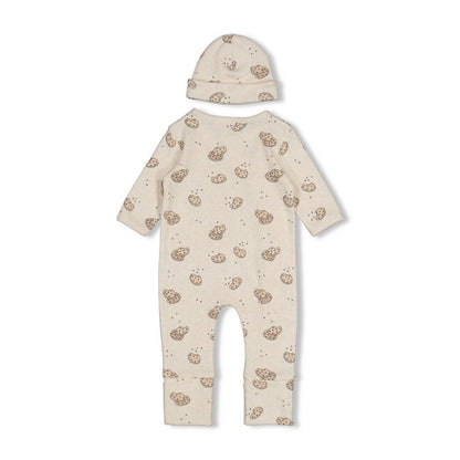 || Feetje || Basis boxpak en mutsje met koekjes - Unisex