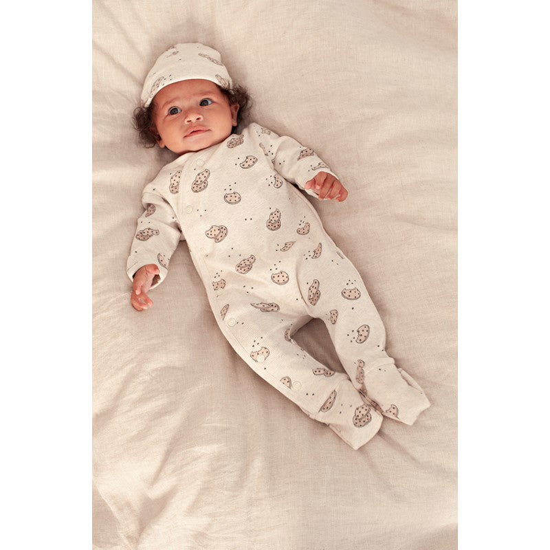 || Feetje || Basis boxpak en mutsje met koekjes - Unisex