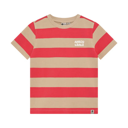 || Daily7 || Gestreept t-shirt met backprint