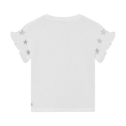 || Daily7 || T-shirt met geborduurde sterren
