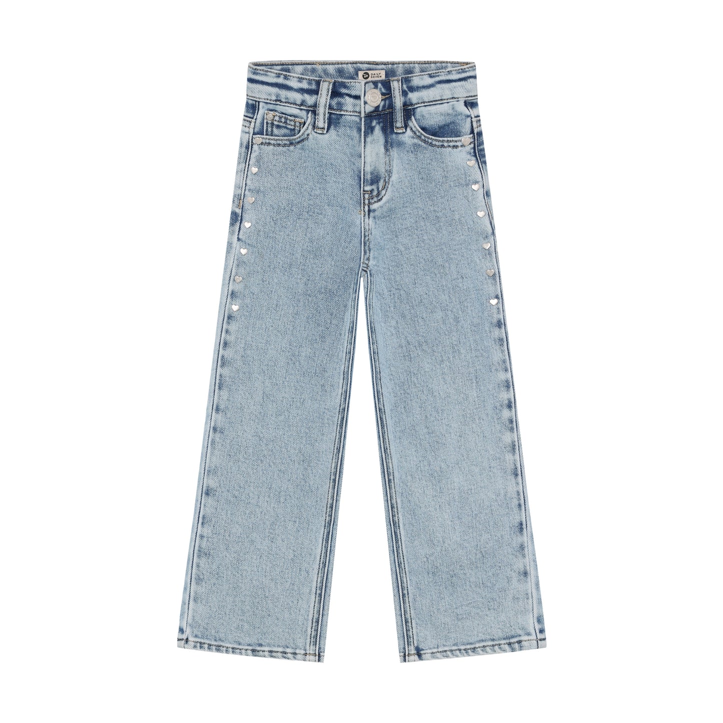 || Daily7 || Jeans met studs - Wide fit