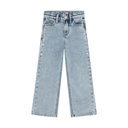 || Daily7 || Jeans met studs - Wide fit