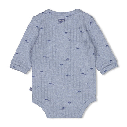 || Feetje || Romper met vissen - Blue Ocean