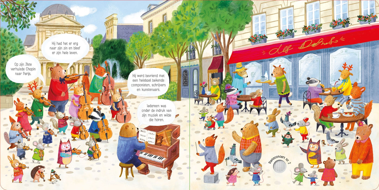 || Muziekboek || Het Dierenorkest speelt Chopin