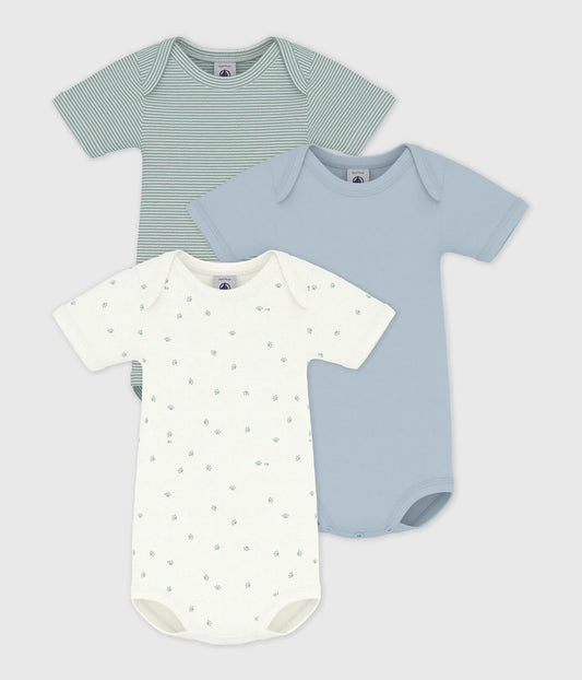 || Petit Bateau || Set romper korte mouw - Hondenpootjes