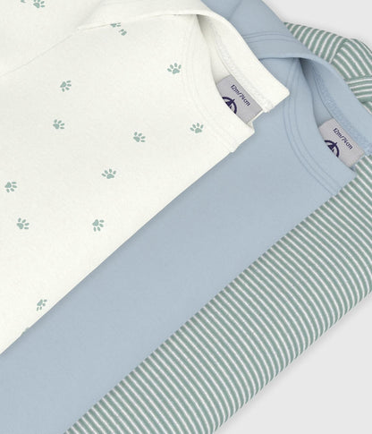 || Petit Bateau || Set romper korte mouw - Hondenpootjes