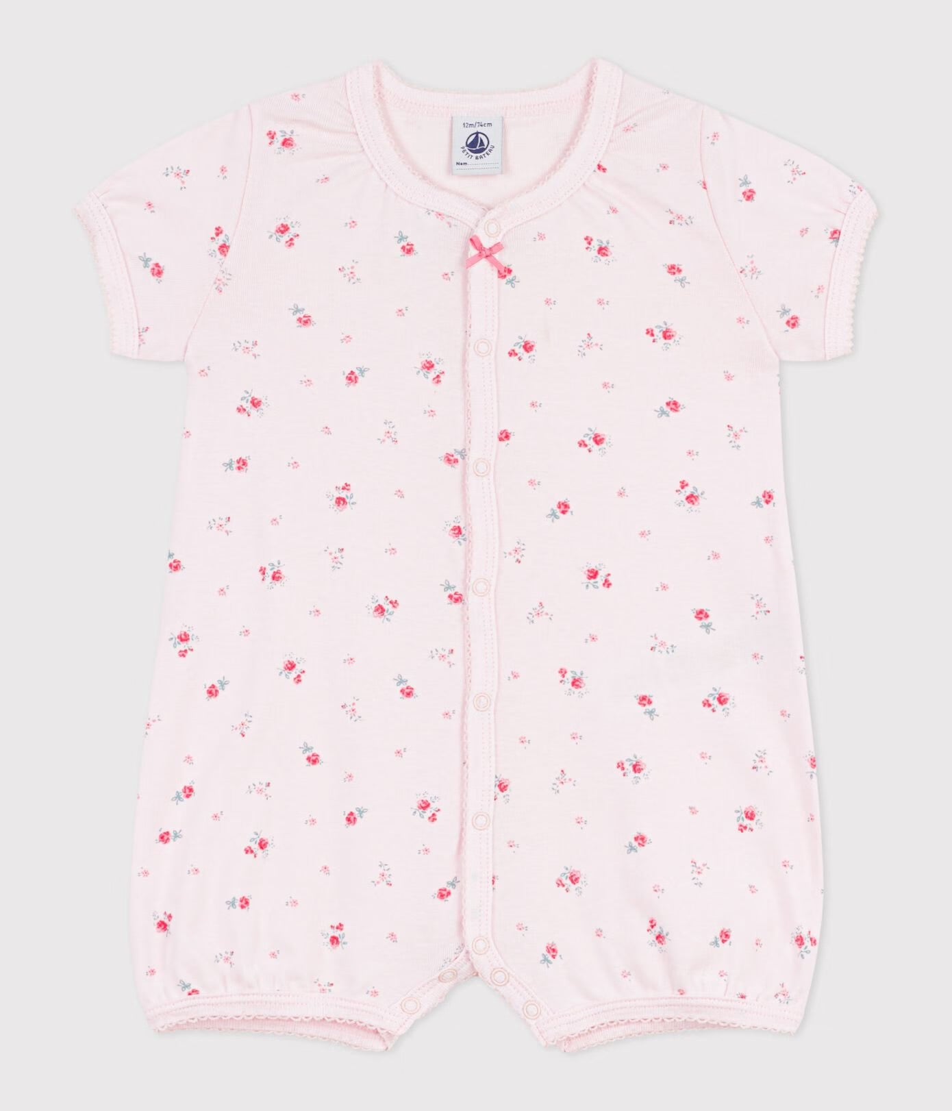 || Petit Bateau || Playsuit - Bloemen