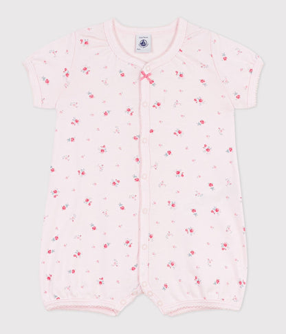|| Petit Bateau || Playsuit - Bloemen