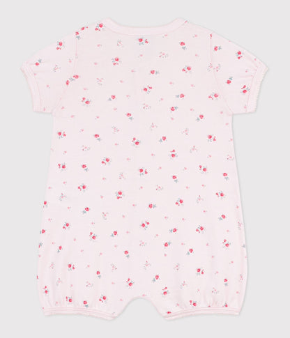 || Petit Bateau || Playsuit - Bloemen