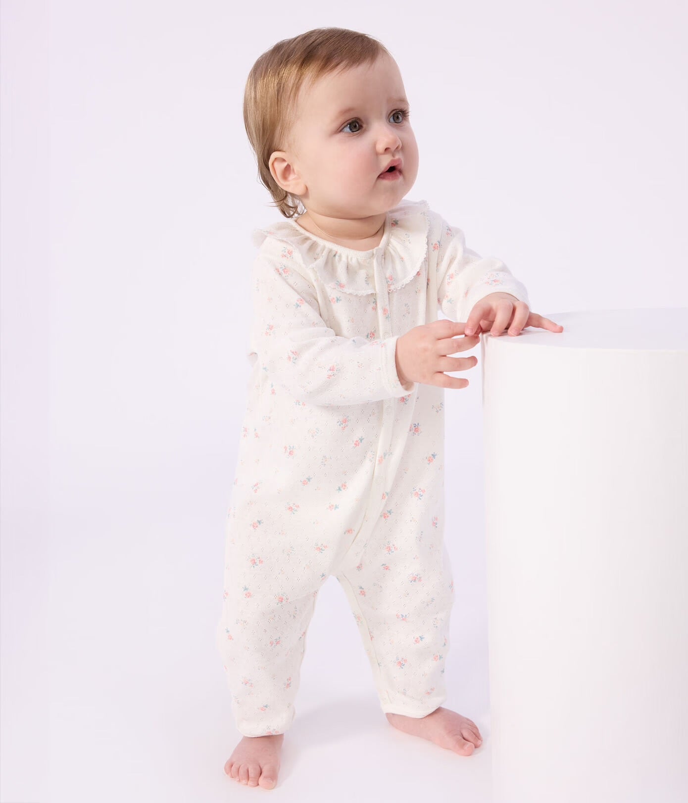 || Petit Bateau || Pyjamapak ajour zonder voetjes - Bloemen