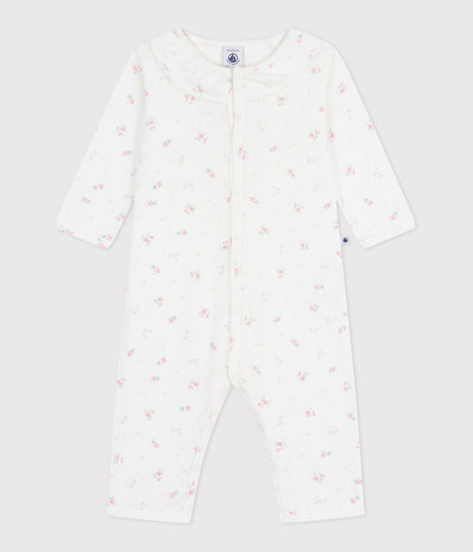 || Petit Bateau || Pyjamapak ajour zonder voetjes - Bloemen