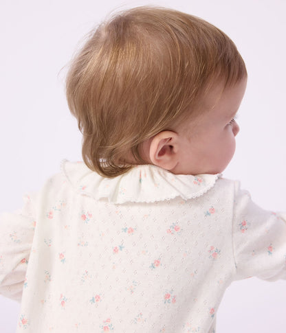 || Petit Bateau || Pyjamapak ajour zonder voetjes - Bloemen