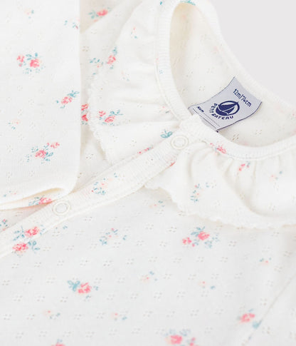 || Petit Bateau || Pyjamapak ajour zonder voetjes - Bloemen