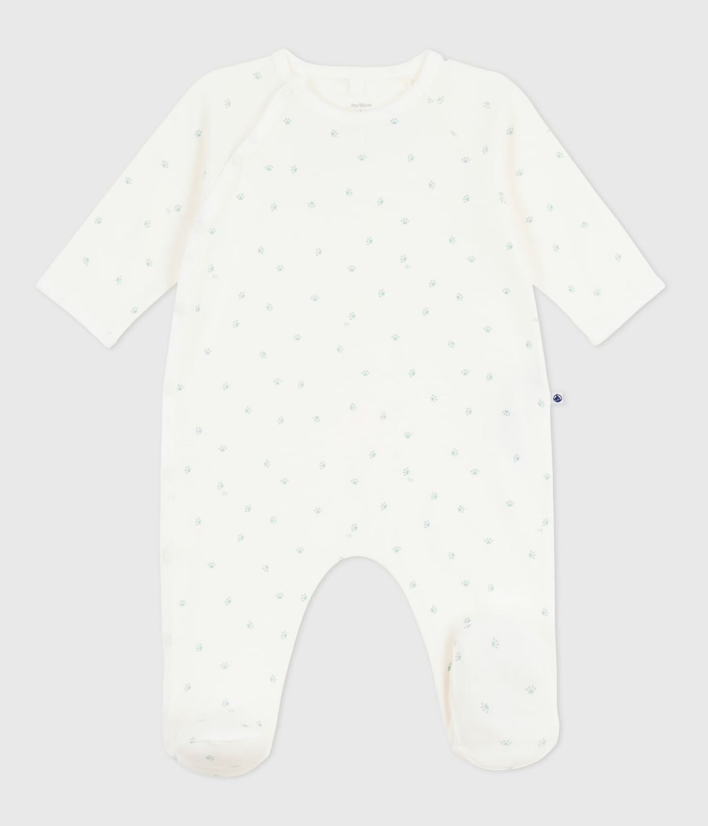 || Petit Bateau || Katoenen boxpak met voetjes - Pootjes