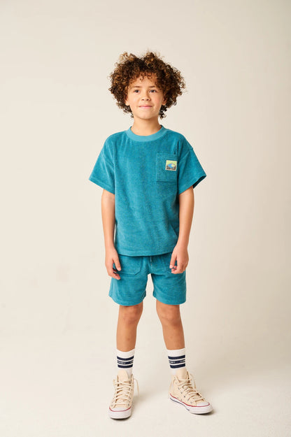 || Tumble ‘N Dry || Badstof joggingshort - Beach Port