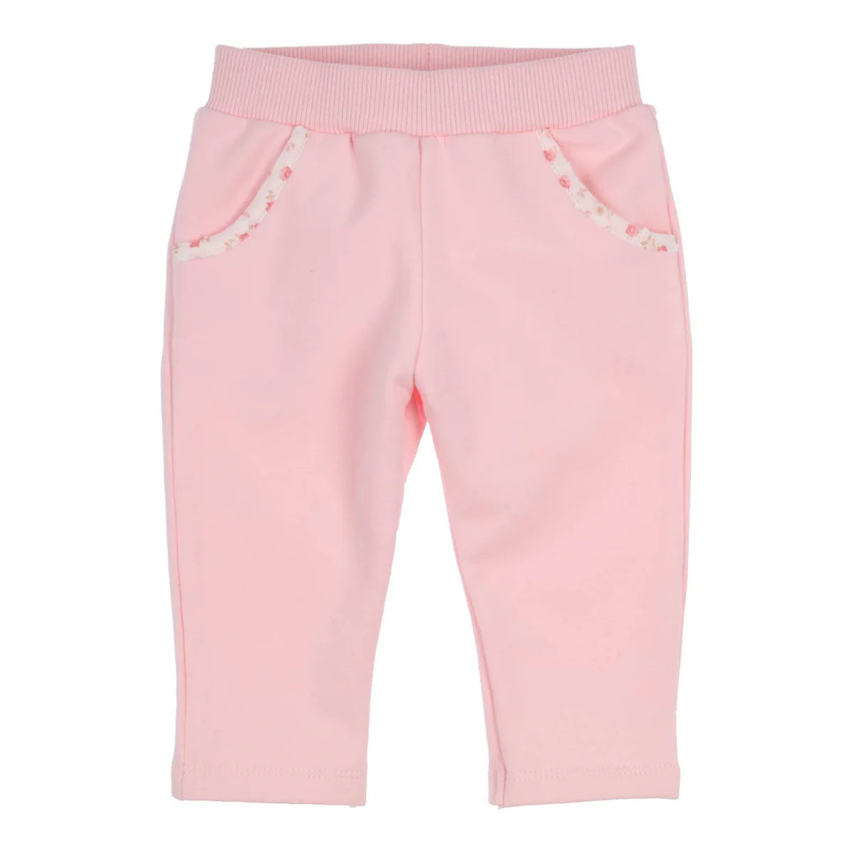 || Gymp || Joggingbroek met bloemetjes biesje - Carbon