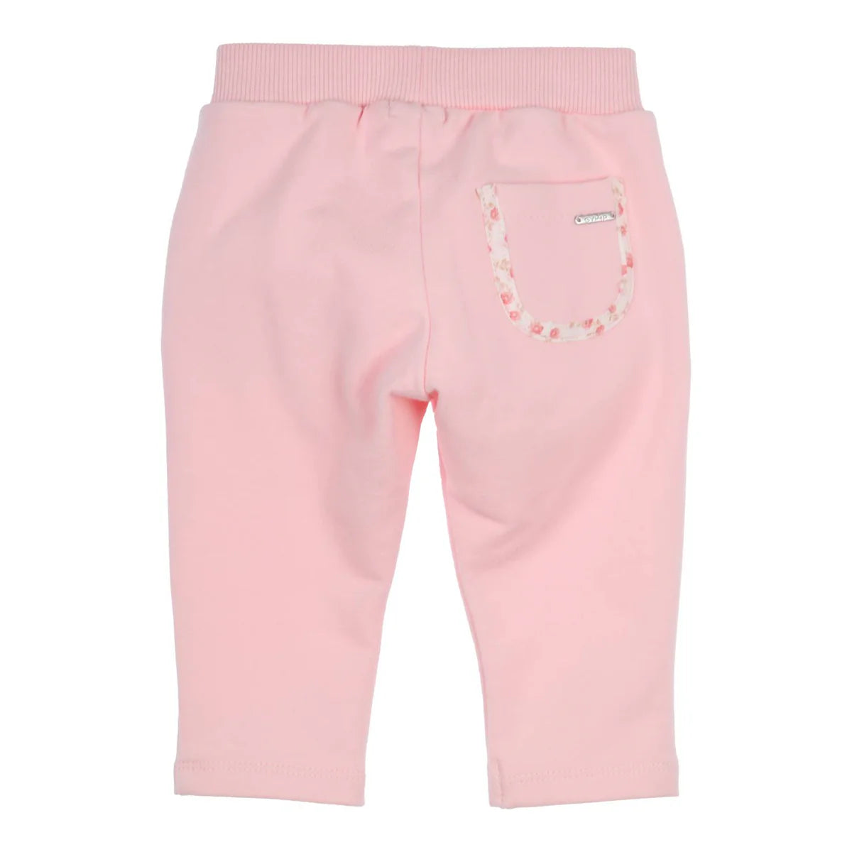 || Gymp || Joggingbroek met bloemetjes biesje - Carbon