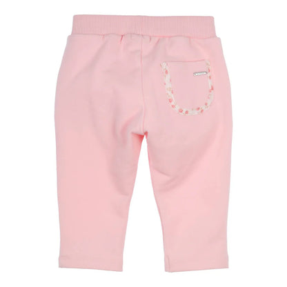 || Gymp || Joggingbroek met bloemetjes biesje - Carbon