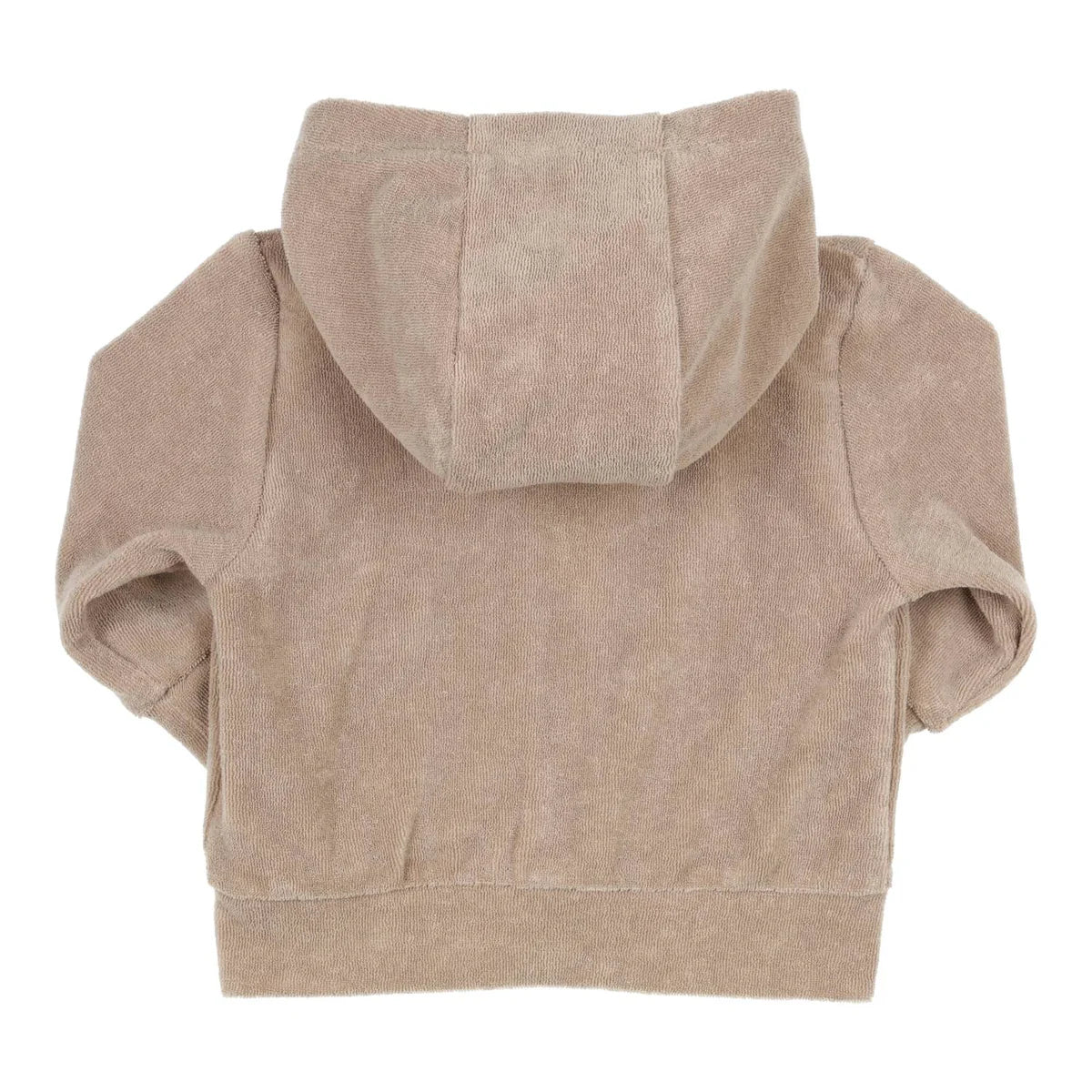 || Gymp || Badstof vest met capuchon bruin - Ido