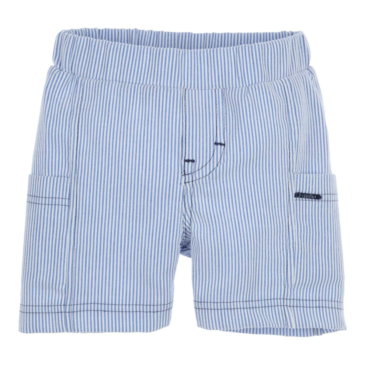 || Gymp || Gestreepte korte broek blauw - Gidi