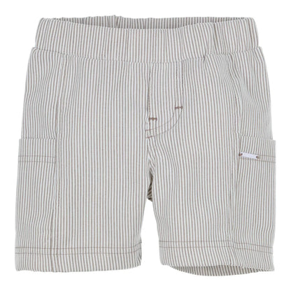 || Gymp || Gestreepte korte broek beige - Gidi