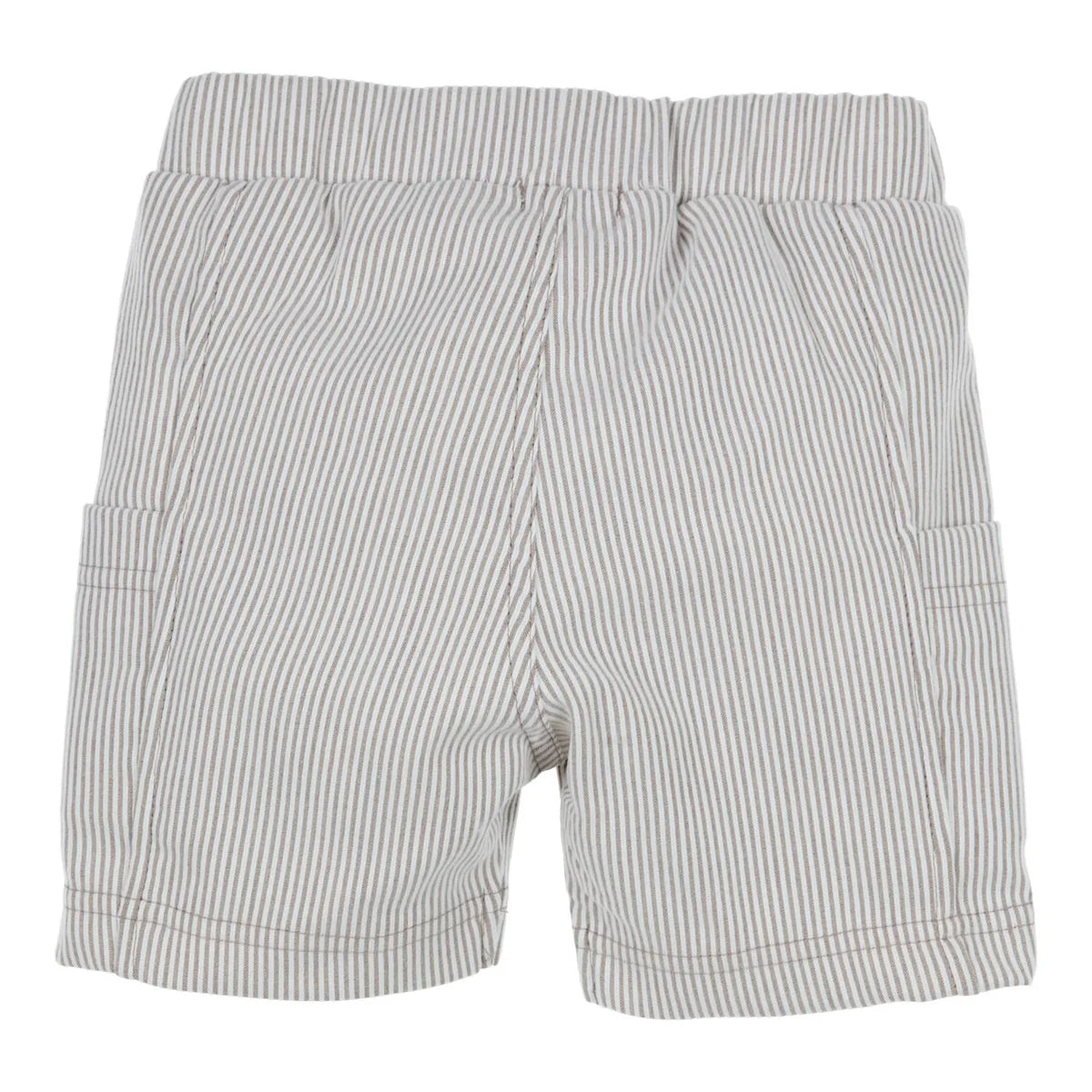 || Gymp || Gestreepte korte broek beige - Gidi