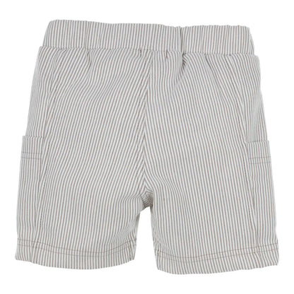 || Gymp || Gestreepte korte broek beige - Gidi