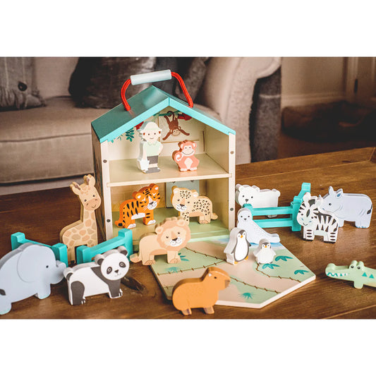 || Orange Tree Toys || Speelset - Dierentuin