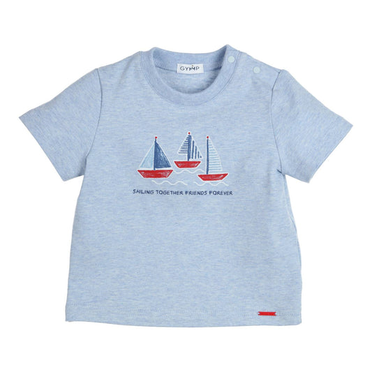 || Gymp || T-shirt met zeilbootjes - Aerochine