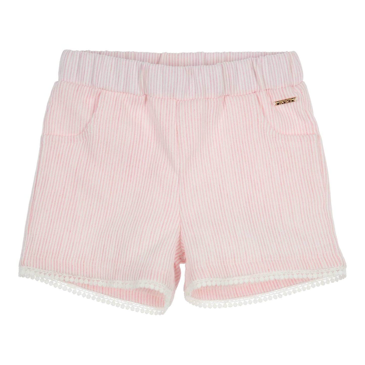 || Gymp || Gestreepte korte broek roze - Gidi