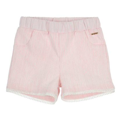 || Gymp || Gestreepte korte broek roze - Gidi