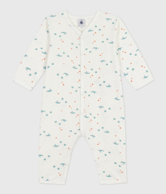 || Petit Bateau || Pyjamapak zonder voetjes - Schildpad