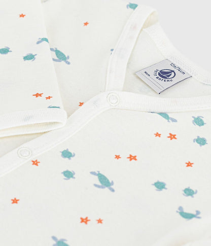 || Petit Bateau || Pyjamapak zonder voetjes - Schildpad