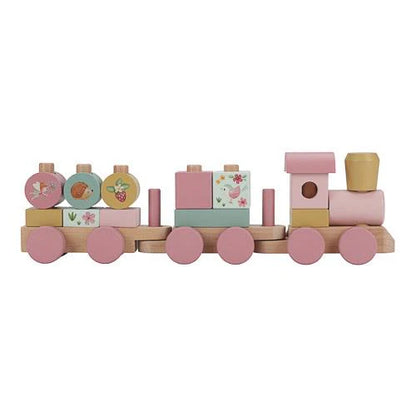 || Little Dutch || Houten blokkentrein - Fairy Garden