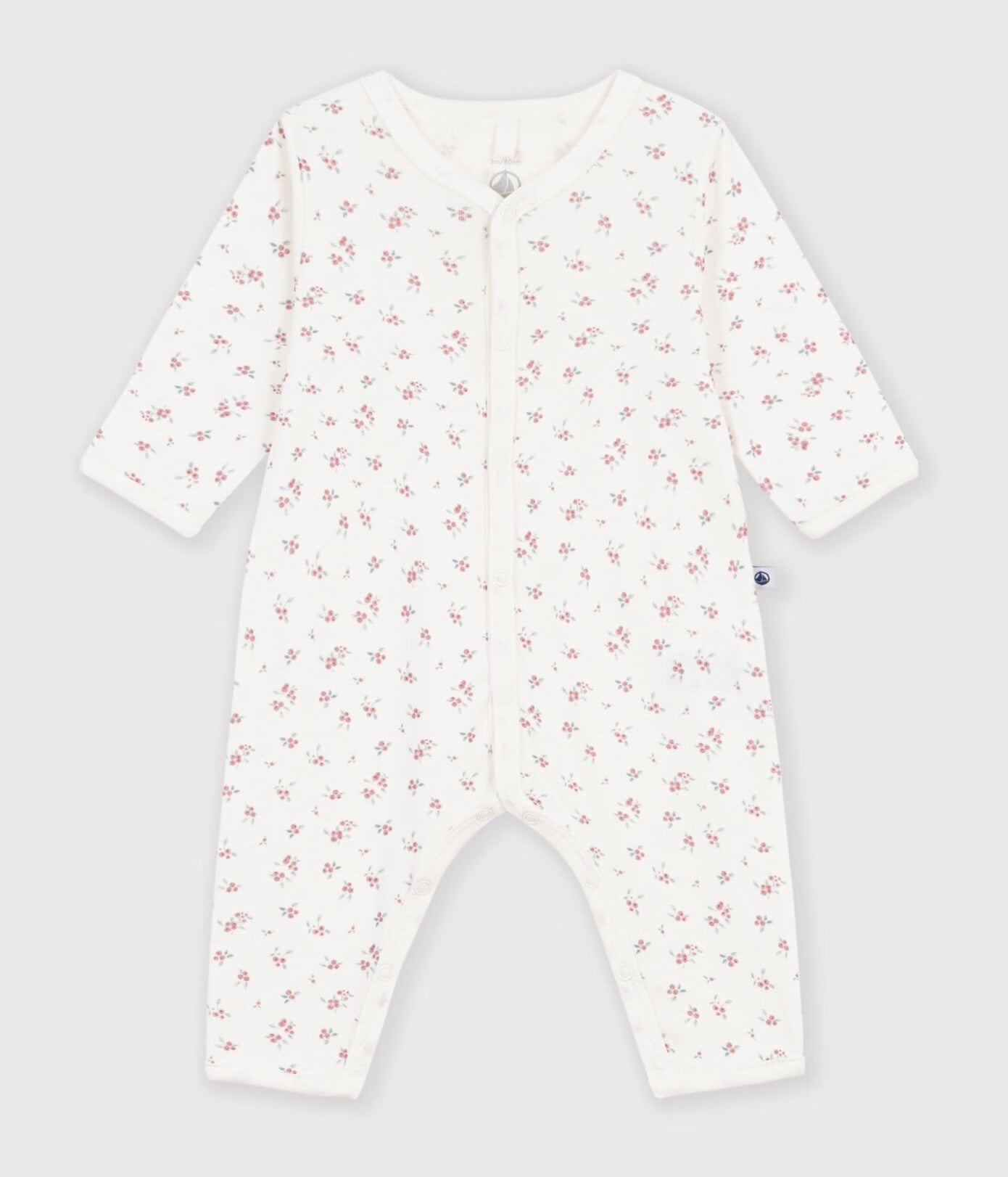 || Petit Bateau || Pyjamapak zonder voetjes - Bloemetjes
