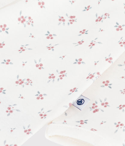 || Petit Bateau || Pyjamapak zonder voetjes - Bloemetjes