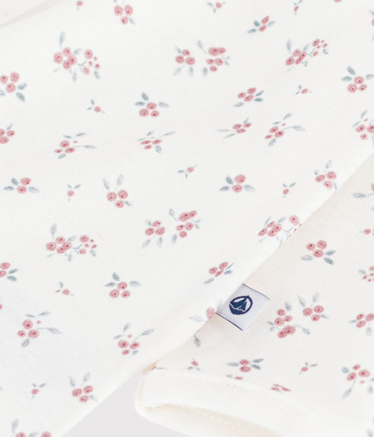 || Petit Bateau || Pyjamapak zonder voetjes - Bloemetjes