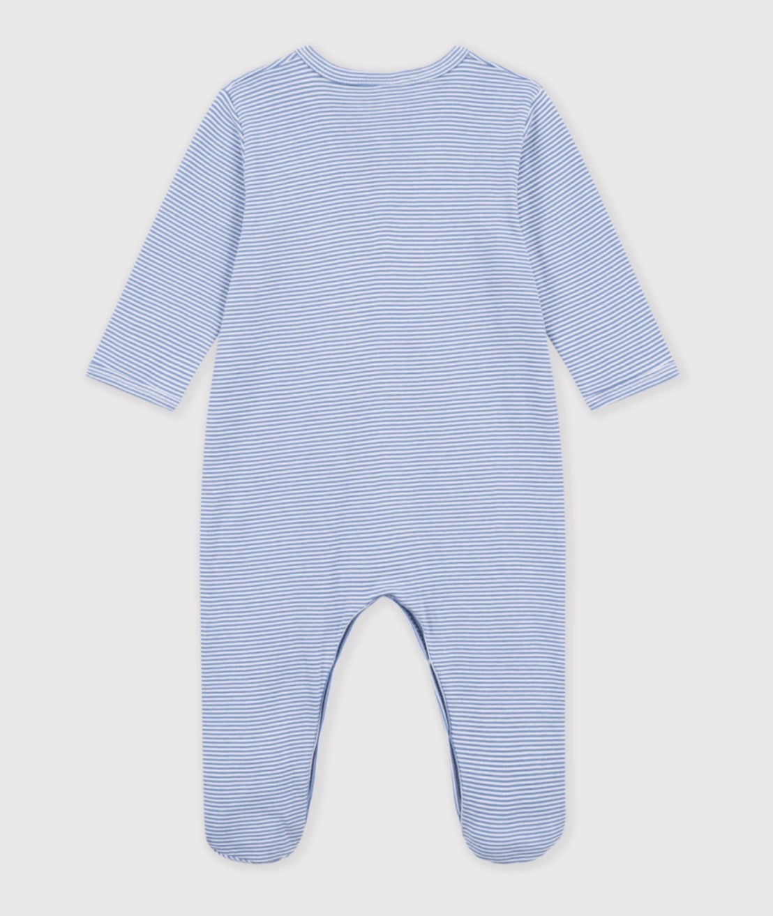 || Petit Bateau || Katoenen boxpak met voetjes - Gestreept