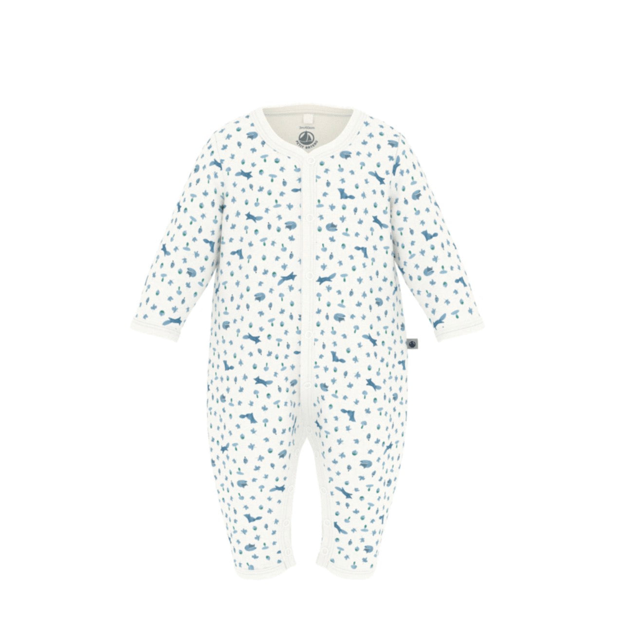 || Petit Bateau || Pyjamapak zonder voetjes - Vosjes