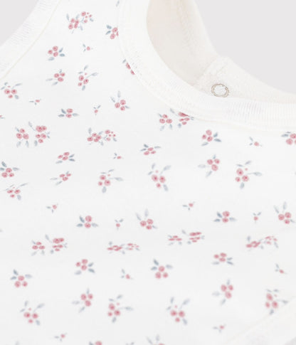 || Petit Bateau || Katoenen slabbetje - Bloemtjes