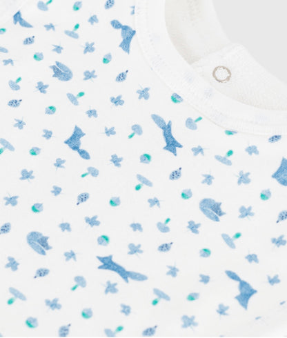 || Petit Bateau || Katoenen slabbetje - Vosjes
