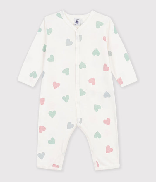 || Petit Bateau || Pyjamapak zonder voetjes - Harten