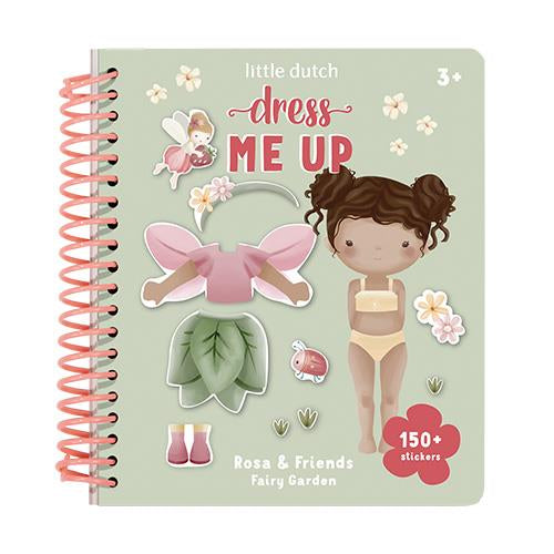 || Little Dutch || Aankleed- en stickerboek - Fairy Garden