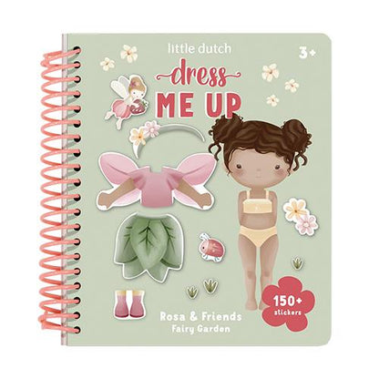 || Little Dutch || Aankleed- en stickerboek - Fairy Garden