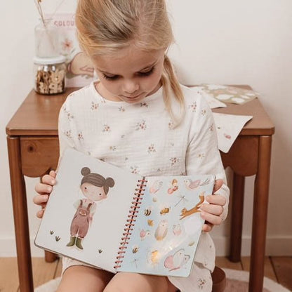 || Little Dutch || Aankleed- en stickerboek - Fairy Garden