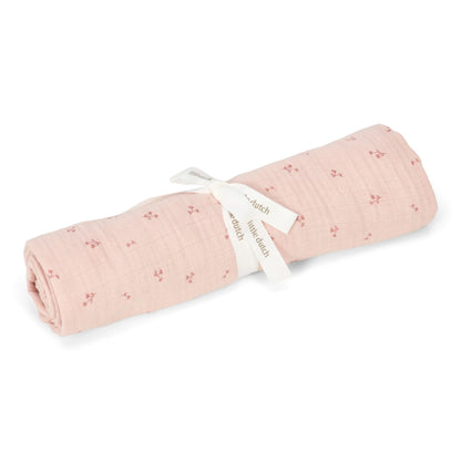 || Little Dutch || Swaddle 120cm - Pure Blossom