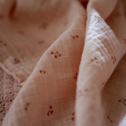 || Little Dutch || Swaddle 120cm - Pure Blossom